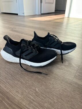 Adidas Ultraboost Black Running Sneakers